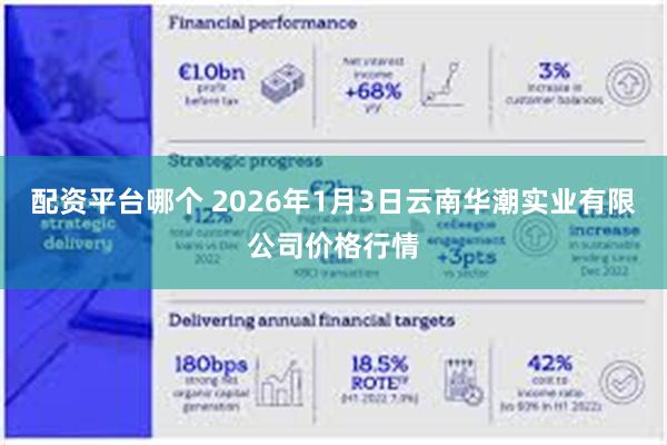 配资平台哪个 2026年1月3日云南华潮实业有限公司价格行情