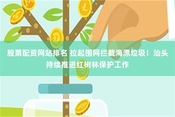 股票配资网站排名 拉起围网拦截海漂垃圾！汕头持续推进红树林保护工作